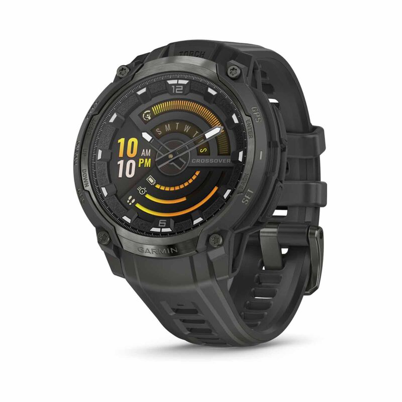 GARMIN Instinct Crossover Amoled - Charcoal With Charcoal Silicone Band GM-010-03398-40-image 6