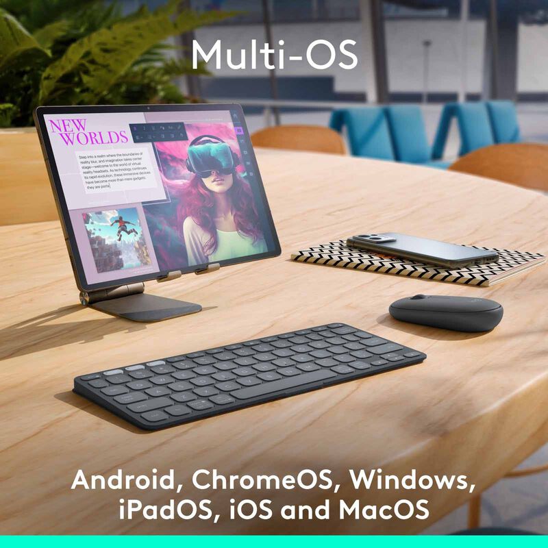 LOGITECH Logi Keys-to-go 2 Bt Kb (universal) - Lavender 920-012963-image 7