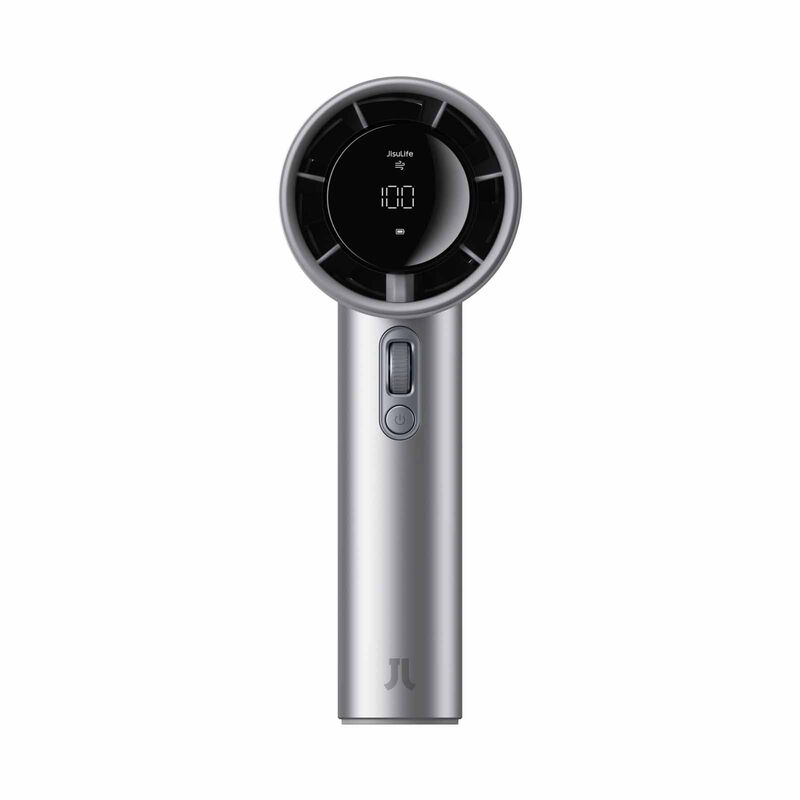 JISULIFE Handheld Fan Pro1s-titanium Silver 2026 PRO1S-SILVER-2026-image 1