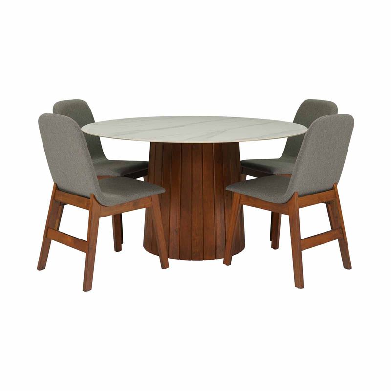 5 Piece Dining Set WARDEN-image 6