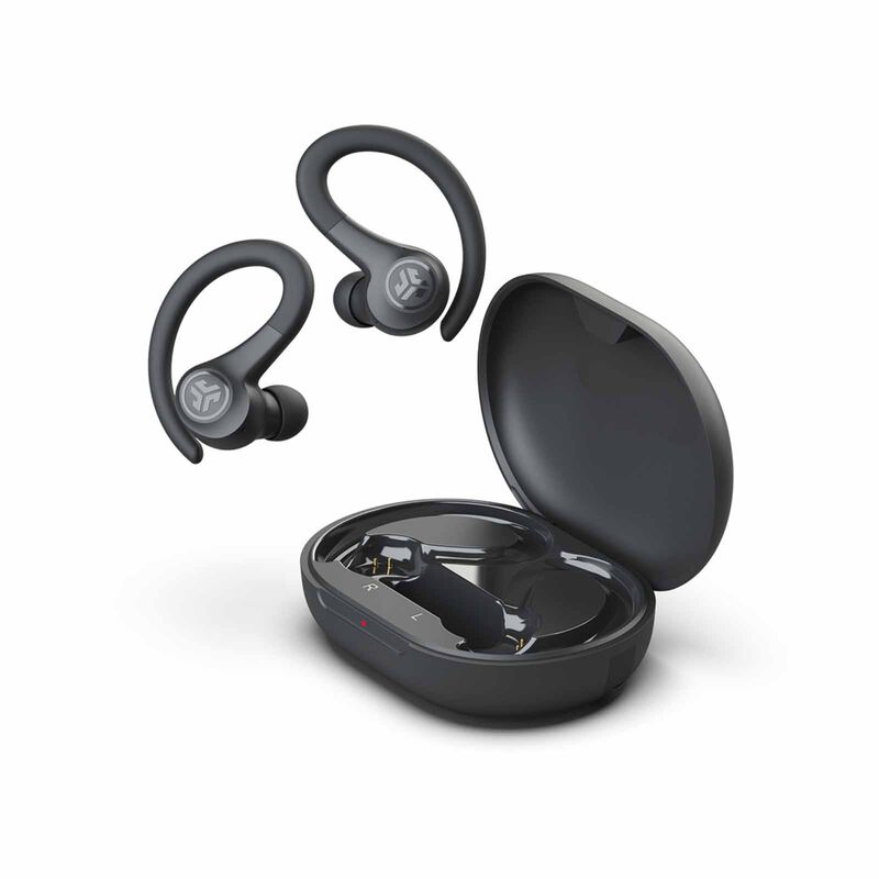 JLAB Go Sport+ True Wireless Earbuds - Graphite EBGAIRSPRTRBLK124-image 4