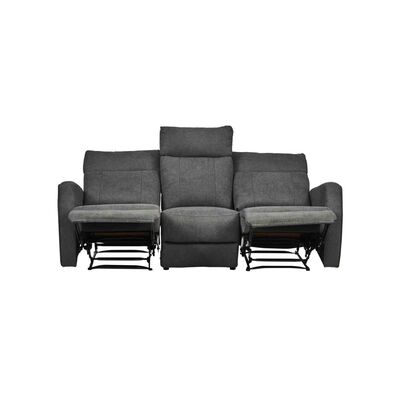 MIZU DESIG 3rr Seater Recliner (hl) Mto Half Leather Sofa ELLA