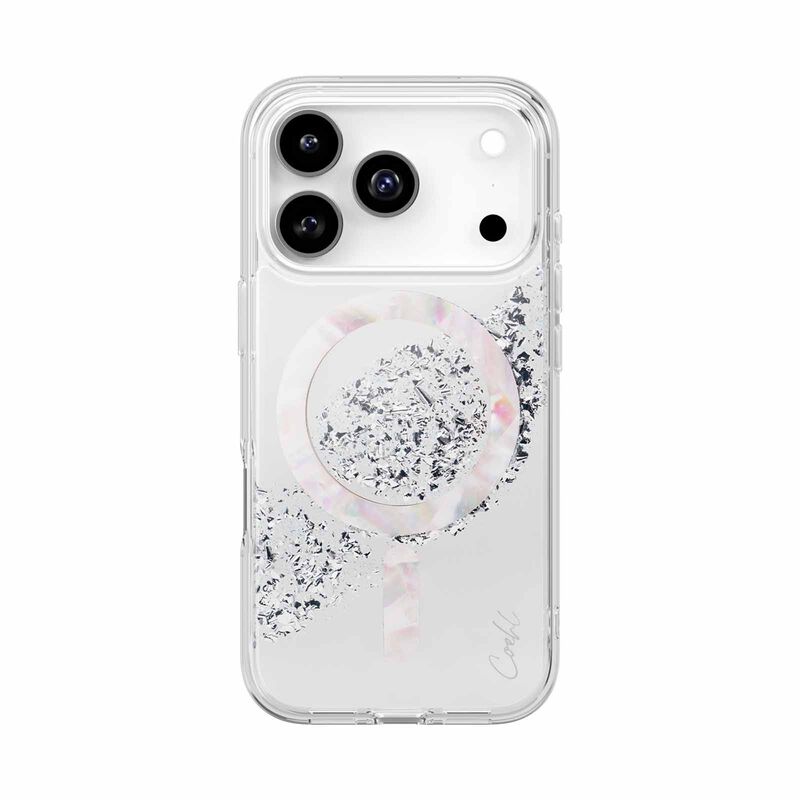UNIQ Coehl Iphone 17 Pro (2025) 6.3 Magnetic Charging Crystelle - Sparkling Silver UNIQ-IP6.3P(2025)-CRYMSSIL-image 2