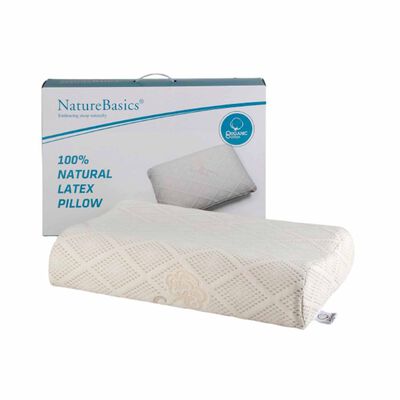 NATURE BAS Contour Pillow (special Buy) ORGANIC LATEX