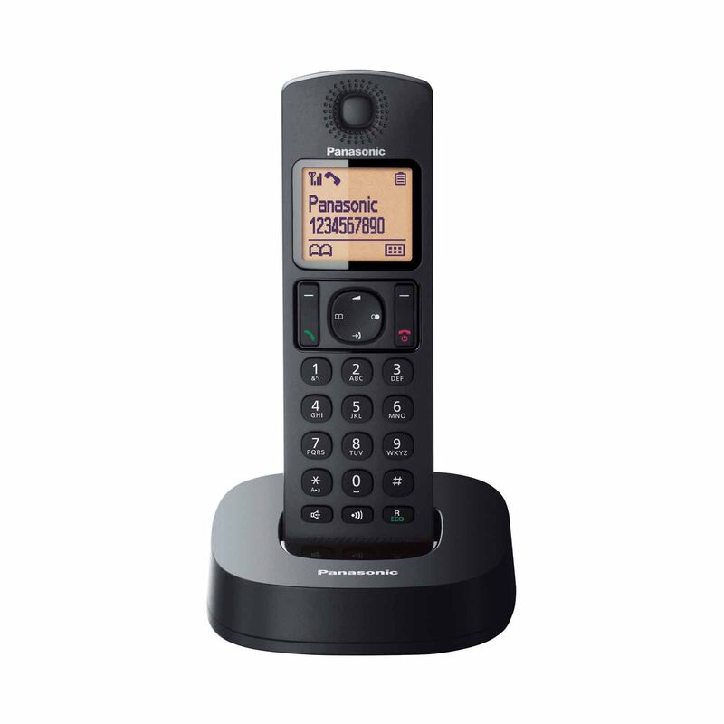 PANASONIC Single Dect Phone Handfree Speaker Phone (black) KX-TGC310CXB-image 1