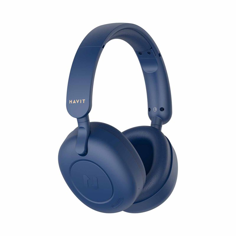 HAVIT Hybrid Anc Wireless Headphone Hd Audio HVBT-H655BT-BU-image 2