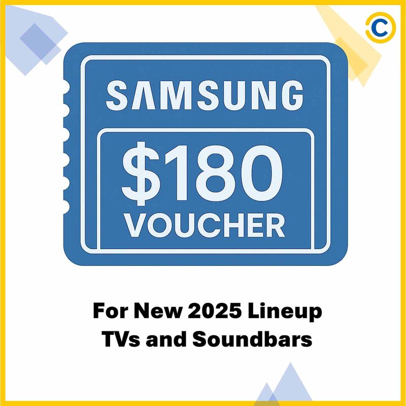 COURTS Samsung $180 Voucher For Applicable Models SSHR2025-180-image 1
