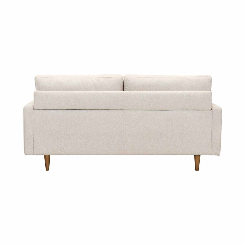 MUZE 3 Seater (fab) Light Beige Fabric Sofa MIKA-image 4