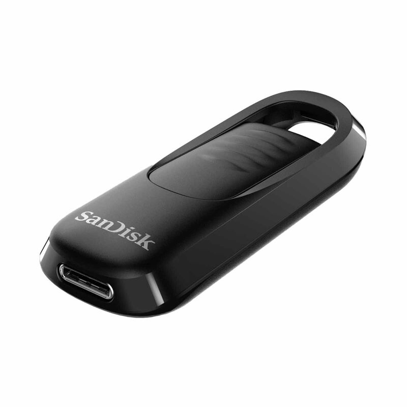 SANDISK Ultra Slider Usb Type-c Drive, Type C, Cz480, 128gb, Black, Retractable Design SDCZ480-128G-G46-image 3