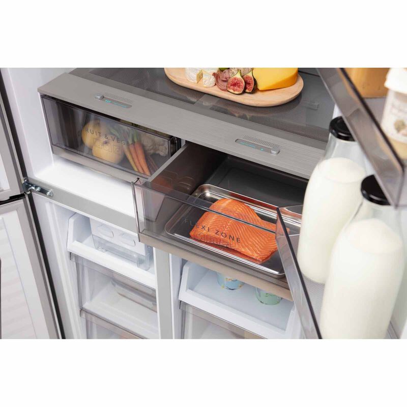 PANASONIC 2 Door Top Mount Fridge (202l) NR-TC221BUSS-image 5