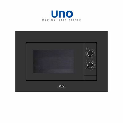 UNO Built-in Microwave Oven With Grill - Black (20l) (exclude Installation) UMW-20BI-BK