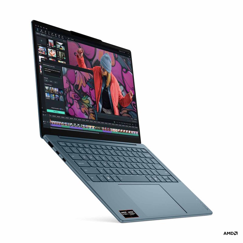 LENOVO 14in Wuxga Oled Amd Ryzen Ai 7 345 16gb Radeon 840m 512gb Ssd Win 11 Home YOGA SLIM 7 14AKP10 83JY00ARSB-image 2