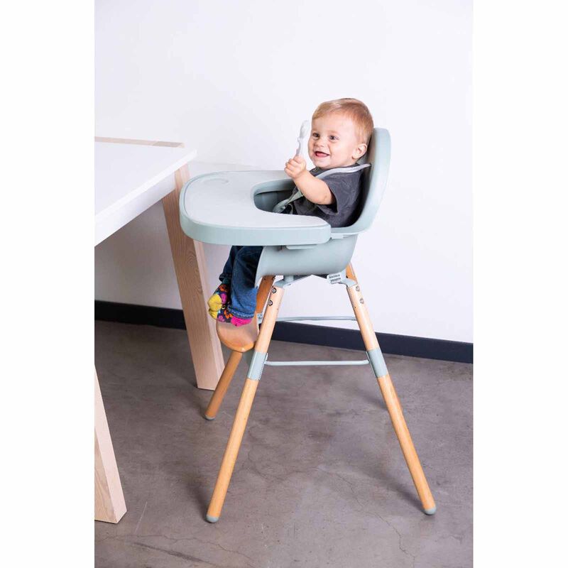 CHILDHOME High Chair - Natural Mint (online) EVOLU 2-image 4