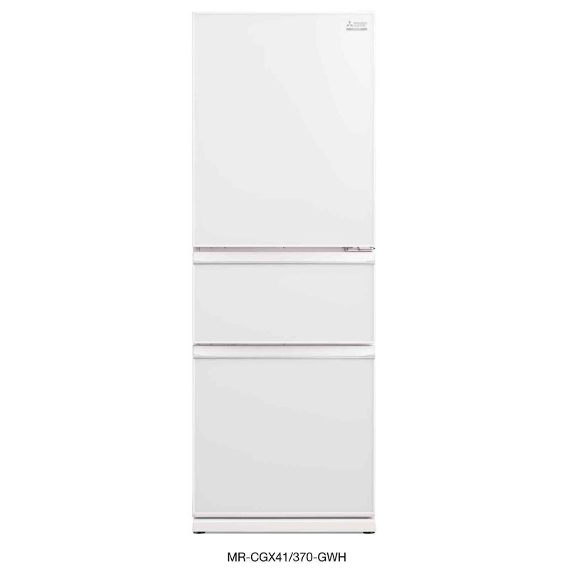 MITSUBISHI 3 Dr Fridge (net 266l) (glass White) MR-CGX41EN-GWH-P-image 1