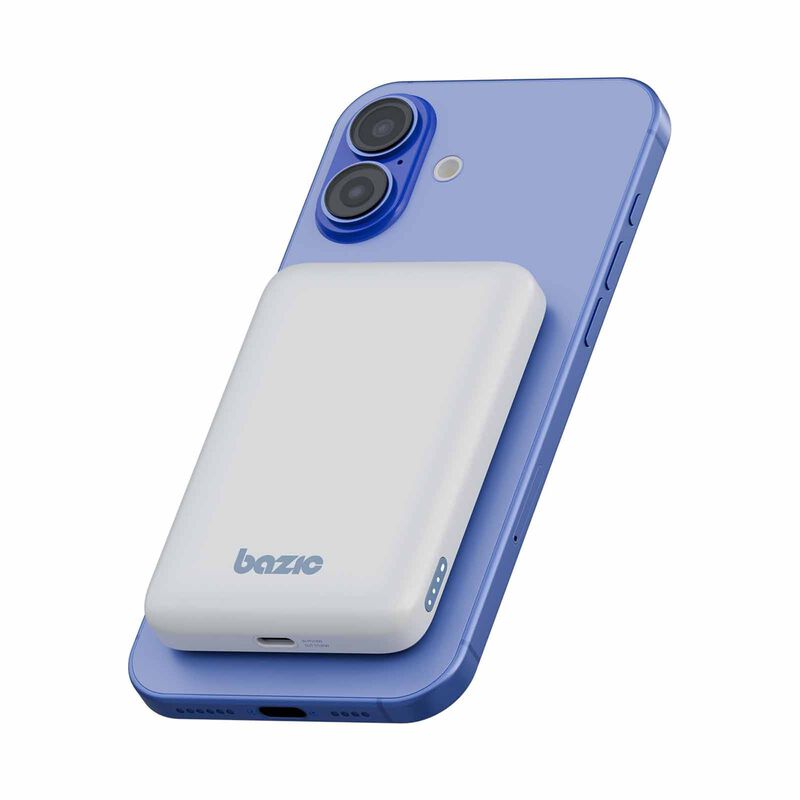 BAZIC Gopower Snap 5k, 3in1 5000mah Wireless Powerbank With Apple Watch Charger - Vanilla GPW-SNAP5K-WHT-image 6