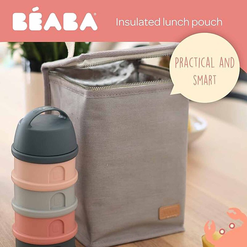 BEABA Meal Pouch - Grey (new) (online) ISOTHERMAL-image 3