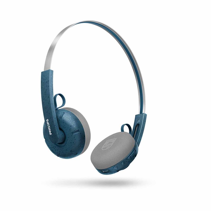 PHILIPS Wireless On-ear Retro Design Headphones - Teal TAH2000TL/97-image 4