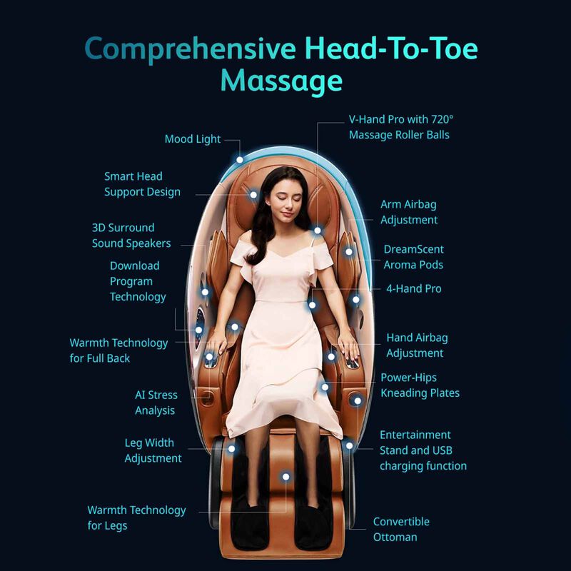 OSIM Udream Pro Well-being Chair - Lavender OS-8208L-image 8