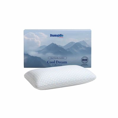DUNLOPILLO Pure Serenity Pillow - Soft - 100% Pure Natural Latex COLD DREAM