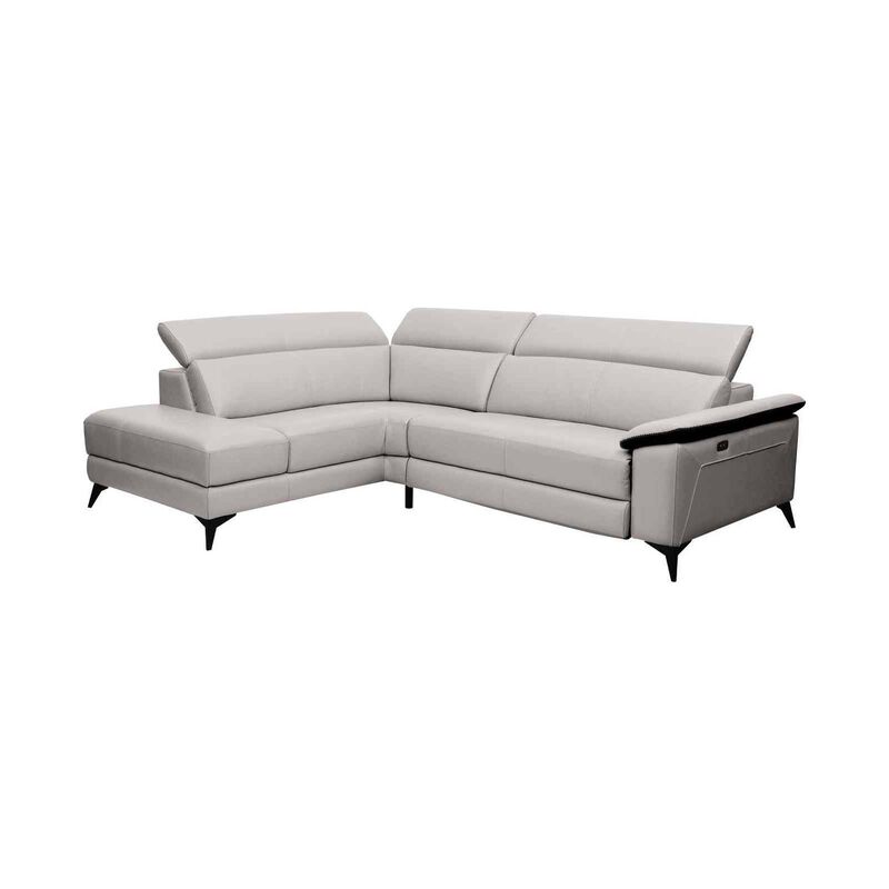 ARMADIO L Shaped (fl-p) Left Mto Full Leather Sofa Set JANELLE-image 4