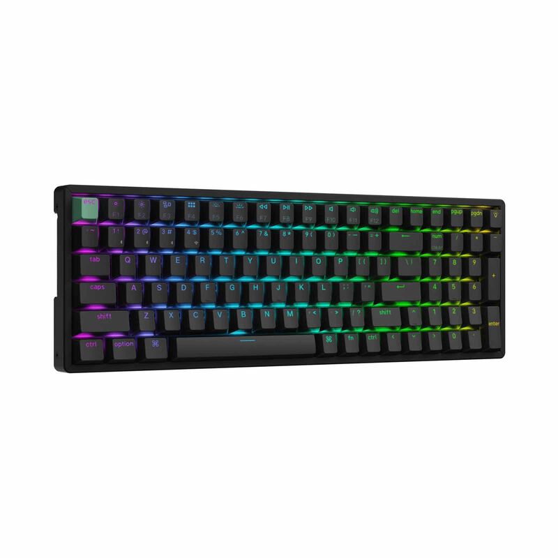 KEYCHRON K4 He Wireless Magnetic Switch Custom Keyboard, 96% 104 Key, Black Full Assembled, Rgb, Hot-swap, Ha KYCN-K4H-J1-image 3