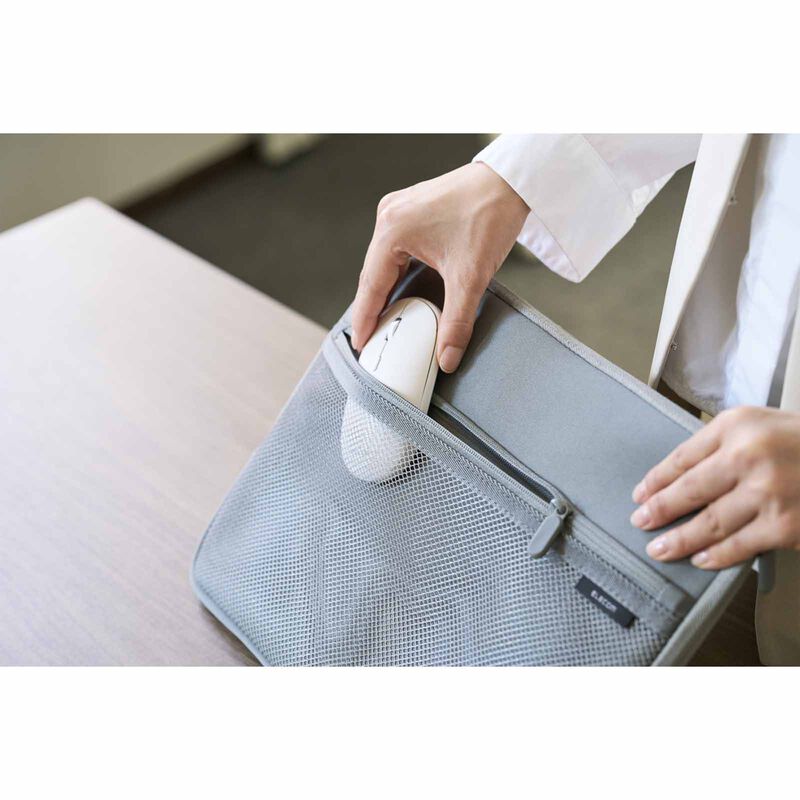 ELECOM Dual Mode Wireless Chargeable Silent Mouse White M-TM25MBMSAWH-image 5