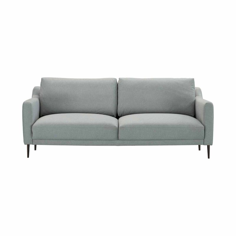 MUZE 3 Seater (fab) Cat C Grey Fabric Sofa NEW ZORICA-image 1