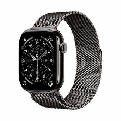 APPLE Watch Series 11 Gps + Cellular 46mm Slate Titanium Case With Slate Milanese Loop - M/l MFD44X/A