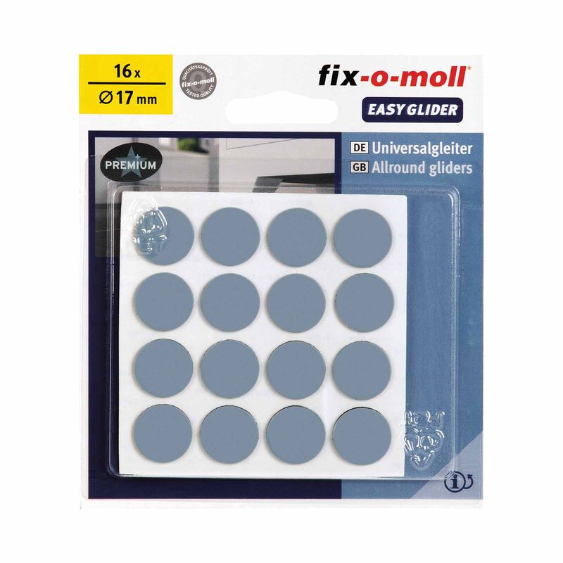 FIX-O-MOLL Self Adh W Super Glide Surface 17mm EASY GLIDER-image 2