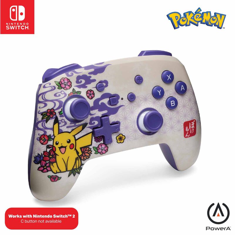 POWERA Nsw Enwl Controller Pikachu Blossom (wlc001) NSGP0324-01-image 3