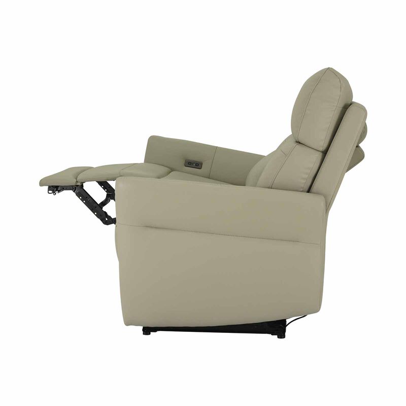 SOLOTTI 3rr-e Seater (hl) Beige Half Leather Sofa ZHAYLEN-image 6