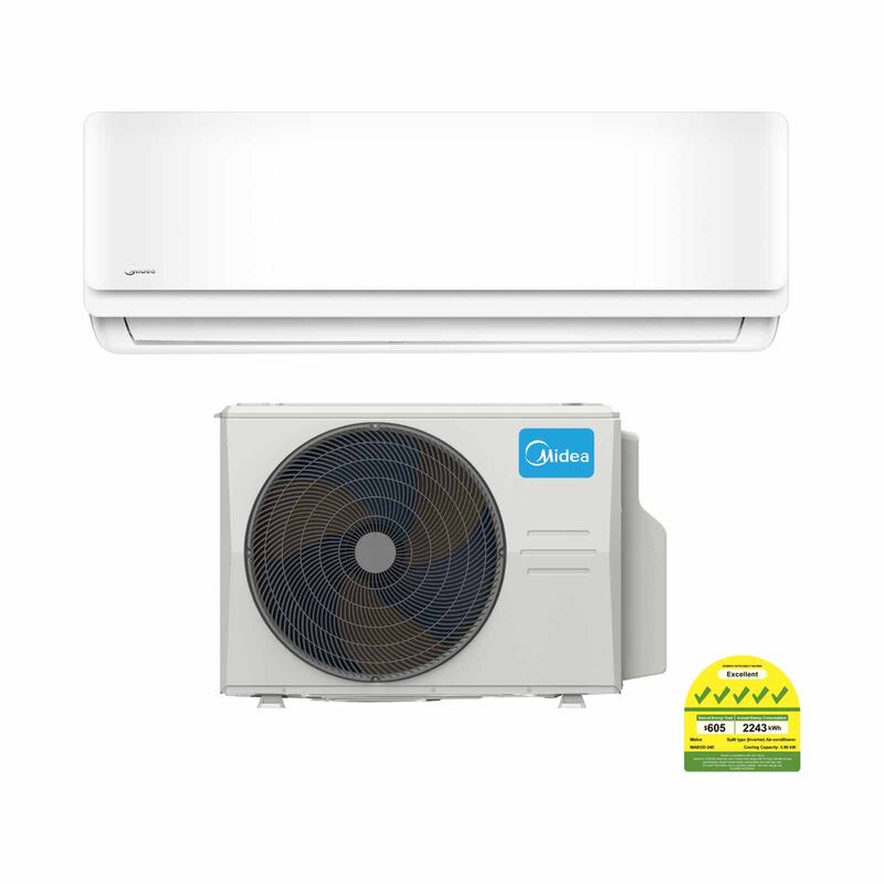 MIDEA Midea Single Split Inverter Aircon (24k) MABOD-24E/MABID-24P-image 1