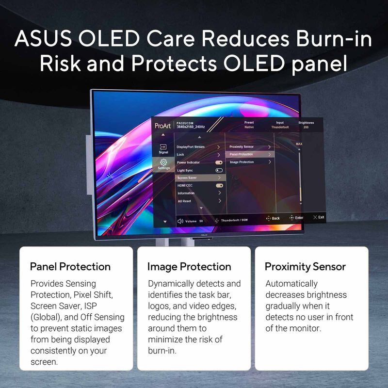 ASUS 31.5in Proart 4k 240hz Monitor PA32UCDM-image 8