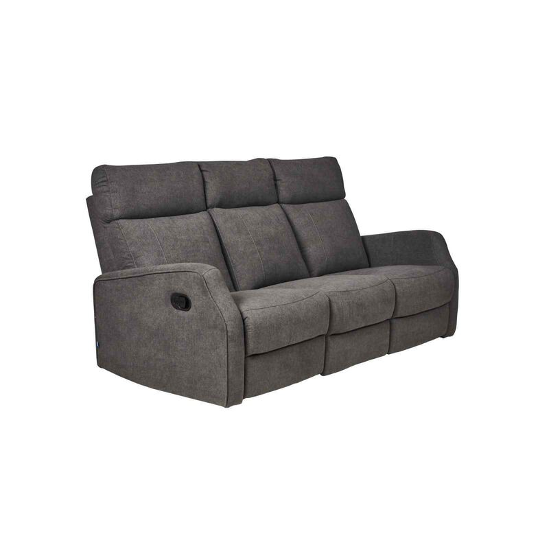 MIZU DESIG 3rr Seater Recliner (sl) Mto Simulated Leather Sofa ELLA-image 3