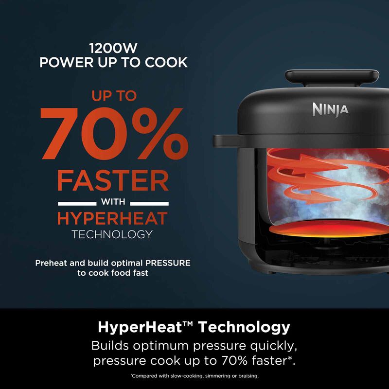 NINJA Hyperheat Pressure Cooker & Rice Cooker PC201SM-image 5