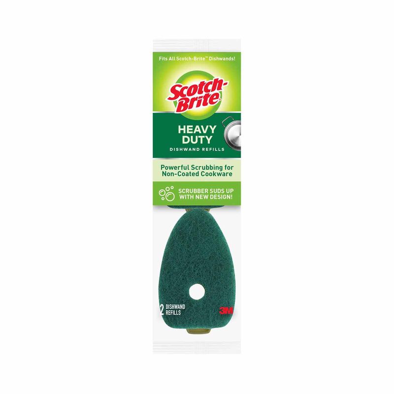 3M SCOTCHB Scotch-brite Heavy Duty Dishwand Refills 481-7 481-7-image null