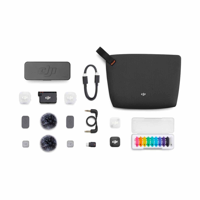 DJI Mic Mini 2 (2 Tx + 1 Rx + Charging Case) MIC MINI 2 (2 TX + 1 RX + CHARGING CASE)-image 1