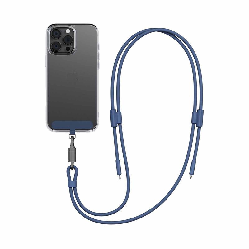 ENERGEA Lasso Lanyard C-c Cable 480mbps, 240w With Lanyard Card 1.5m -blue CBL-LASS-BLU150-image 3