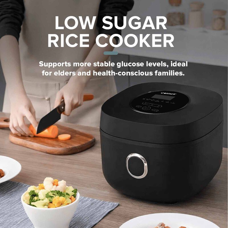 CORNELL Digital Rice Cooker With Low Sugar Basket (1.5l) CRCD156B-image 11