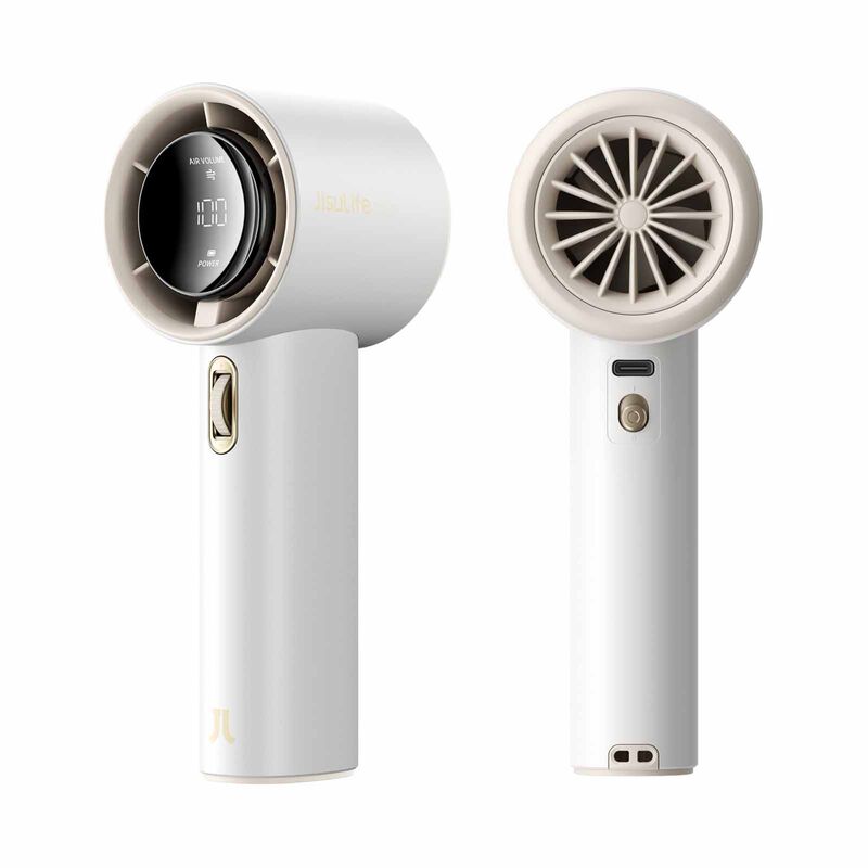 JISULIFE Handheld Fan Pro1(abs Version) FA53 WHITE-image 2