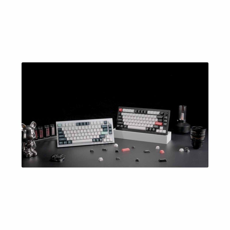 KEYCHRON Keychron Q1 He 75% 82key, Shell White, Knob, Purple Rgb Hot-swap Gateron 2.0 Magnetic Switch KYCN-Q1H-P1-image 5