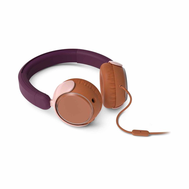 PHILIPS Kids Wired On-ear Headphones Magenta Purple TAK2000MP/00-image 3