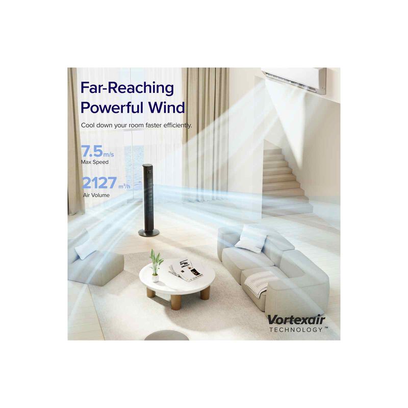 LEVOIT Classic 42in Dc Tower Fan (white) LV-TWFAN-UK-image 2