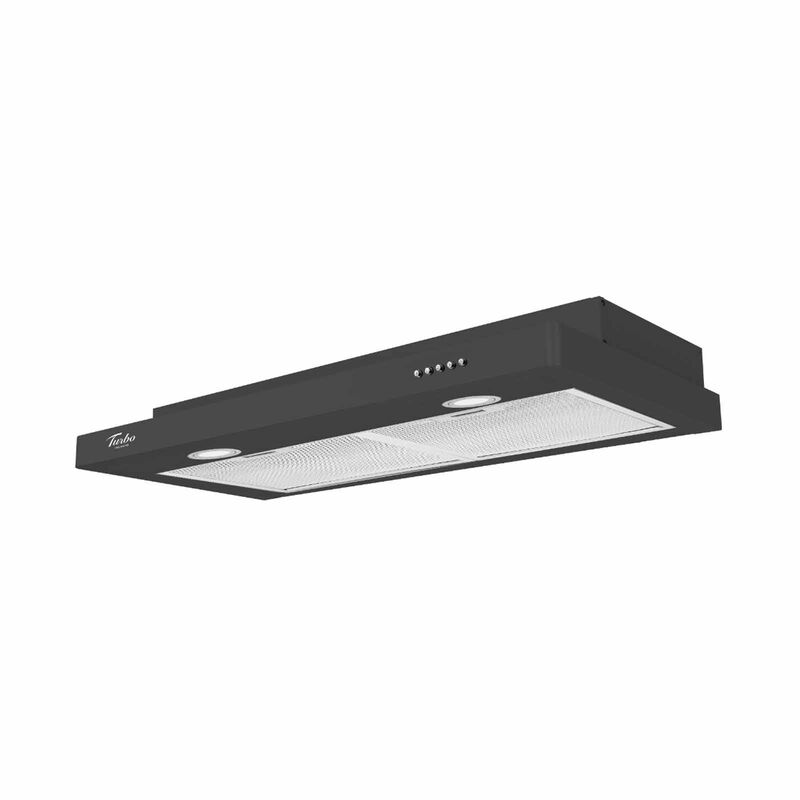 TURBO Slimline Hood (60cm) - Black (exclude Installation) TM902-60BK-image 2