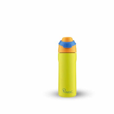 LA GOURMET Flo 475ml Thermal Bottle - Citrus Bolt/lime Green LGFLO432186