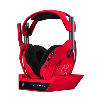 LOGITECH G Astro A50 X Lightspeed+base Station Mars Red 939-002283