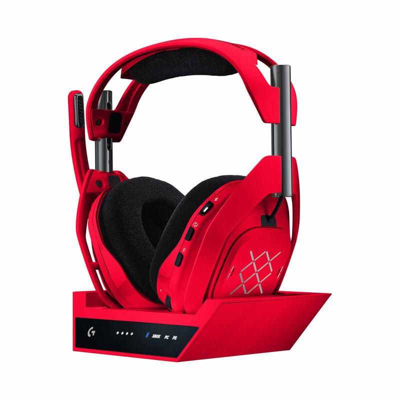 LOGITECH G Astro A50 X Lightspeed+base Station Mars Red 939-002283-image 1