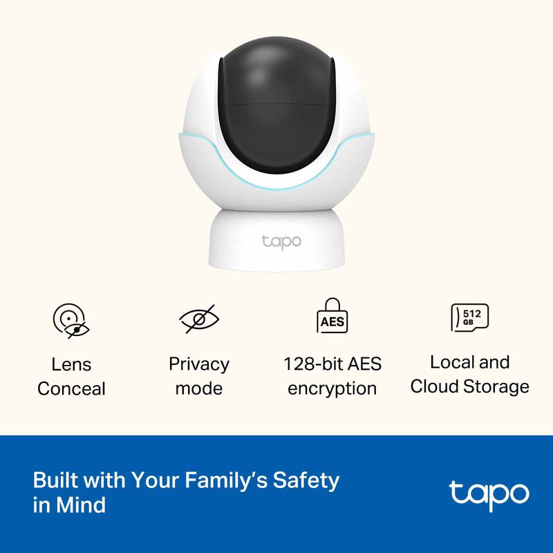 TP LINK Pan/tilt Smart Ai Baby Monitor TAPO C840-image 4