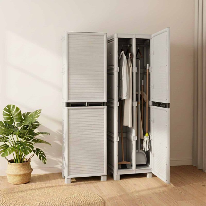 ARTPLAST Linea Concert Slim Tall Clothes Cabinet 50x39x172cm CONCERT-image 1