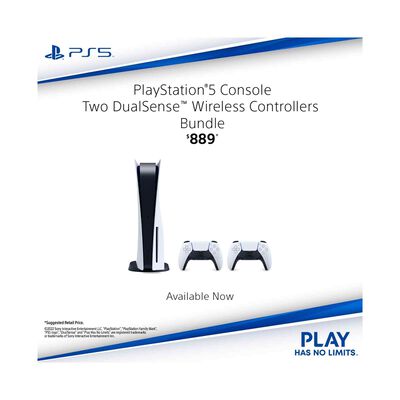 SONY Ps 5 Disc Dual Controller ASIA-00441